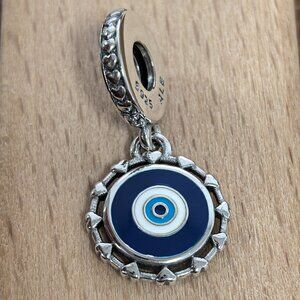 Pandora "Evil Eye" Exclusive Charm Pendant, S925 Silver Bracelets